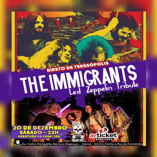 Foto do Evento THE IMMIGRANTS - LED ZEPPELIN
