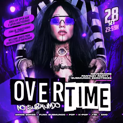 Foto do Evento HALLOWEEN OVERTIME NO SUBMUNDO