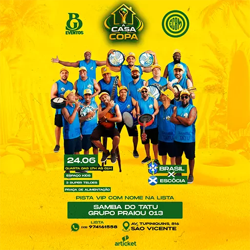 A Casa da Copa - Samba do Tatu