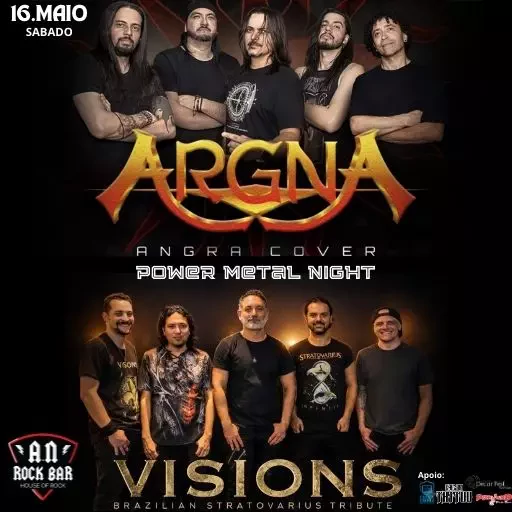 Foto do Evento ANGRA COVER & STRATOVARIUS TRIBUTO