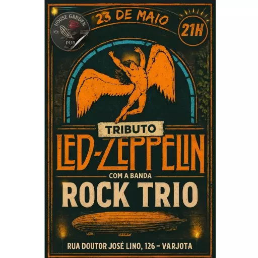 Foto do Evento Rock trio - tributo led zeppelin
