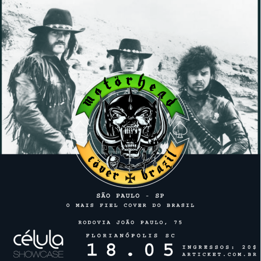 Foto do Evento MÖTORHEAD CÖVER EM FLORIANÓPOLIS SC