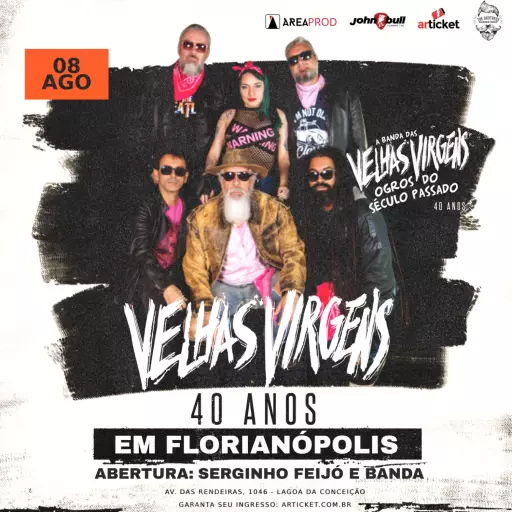 Foto do Evento Velhas Virgens em Florianópolis