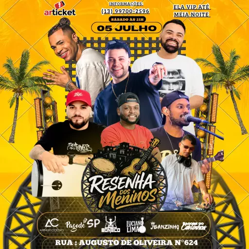 Foto do Evento RESENHA DOS MENINOS