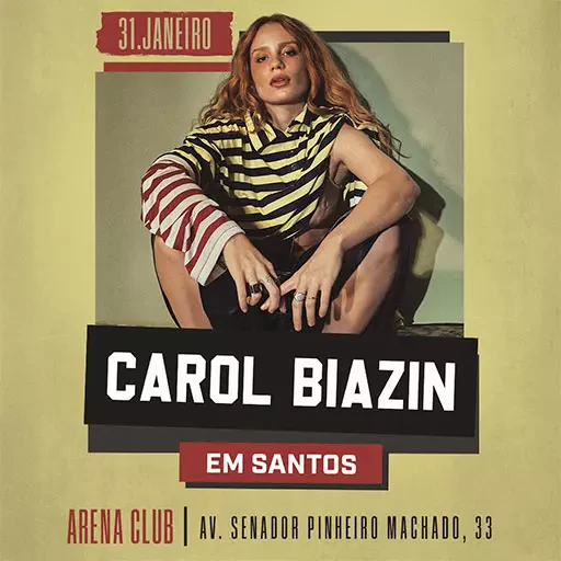 Foto do Evento Carol Biazin em Santos