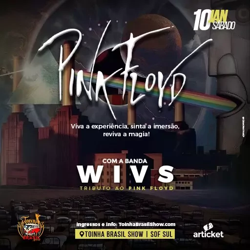 Foto do Evento Pink Floyd - Wivs