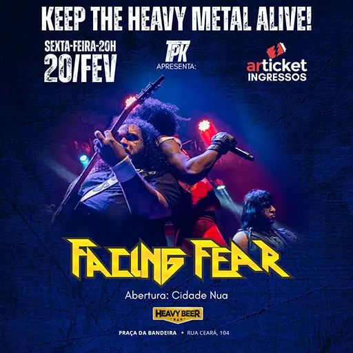 Foto do Evento FACING FEAR NO HEAVY BEER BAR