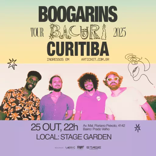 Foto do Evento BOOGARINS EM CURITIBA