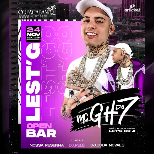 Foto do Evento LETS GO - MC GH DO 7