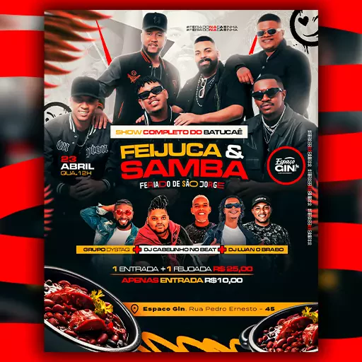 Foto do Evento Feijuca e Samba