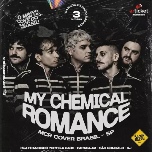 MY CHEMICAL ROMANCE COVER BR