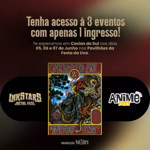 Foto do Evento Caxias Tattoo + Anime + Metal