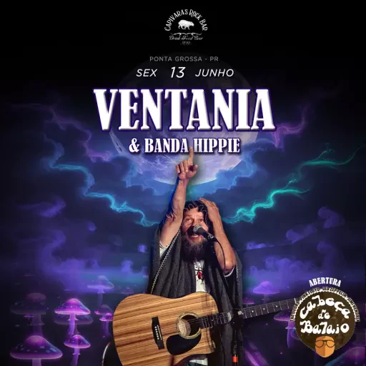 Foto do Evento Ventania e Banda Hippie