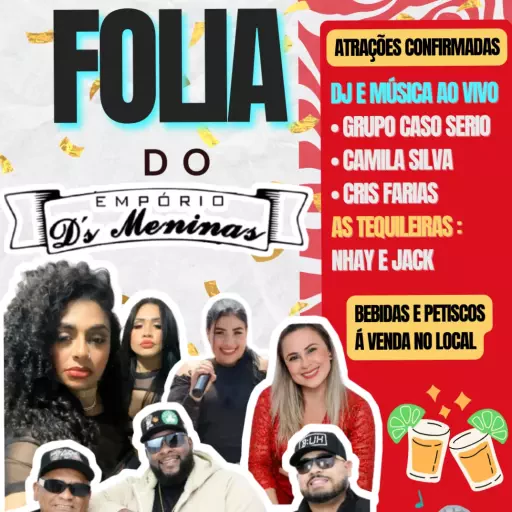 Foto do Evento FOLIA do Empório D's Meninas