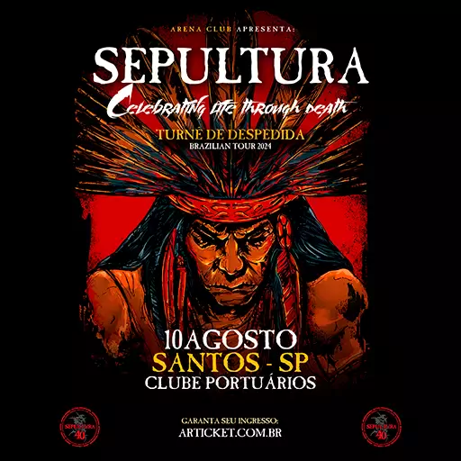 Foto do Evento Sepultura em Santos