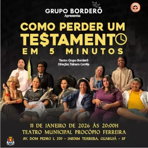Foto do Evento Como Perder Um Testamento Em 5 Min