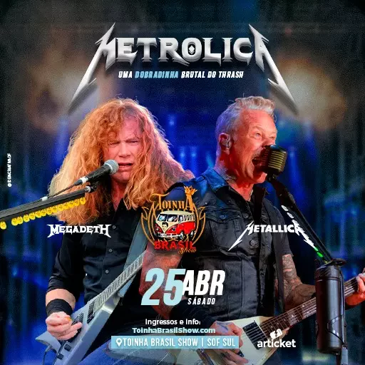 Foto do Evento Metallica & Megadeth Tributo