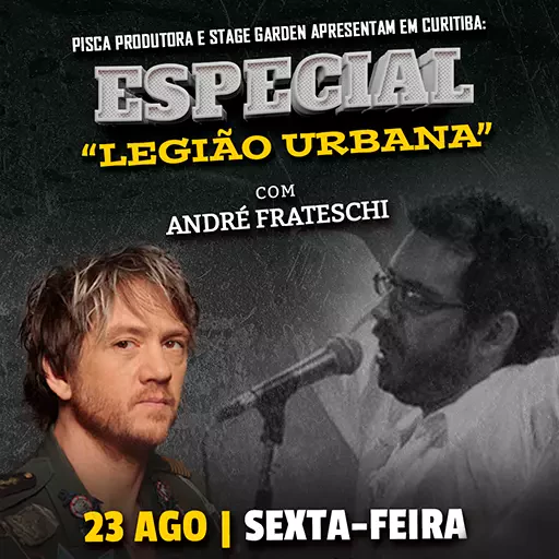 Foto do Evento André Frateschi canta Legião Urbana