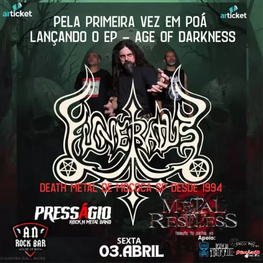 FUNERATUS/PRESSAGIO/METAL RESTLESS