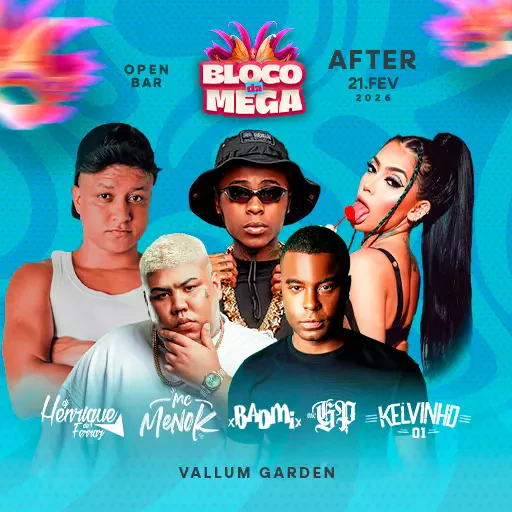 Foto do Evento After do Bloco da Mega