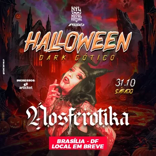 Halloween Dark Gótico - Brasilia
