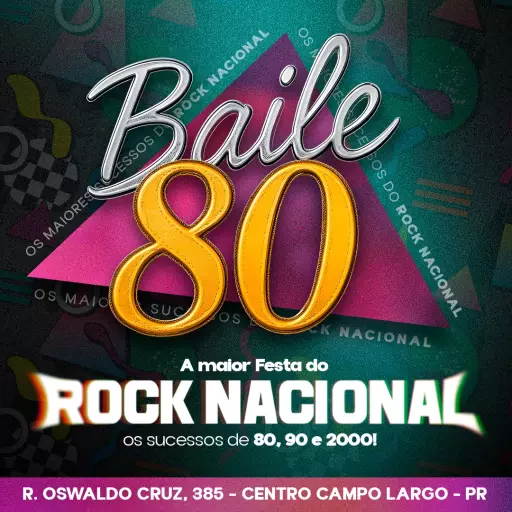 Foto do Evento BAILE 80 em Campo Largo