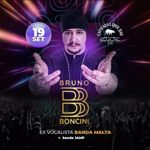 Foto do Evento Bruno Boncini ex Banda Malta