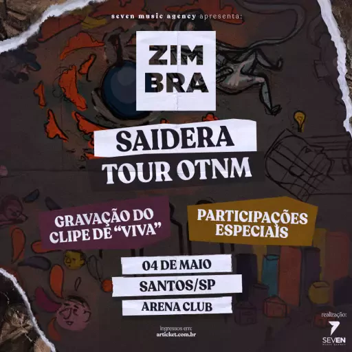 Foto do Evento Zimbra em Santos - Saideira OTNM