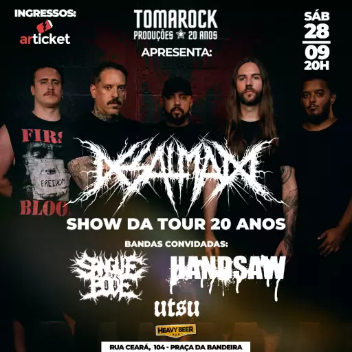 Foto do Evento DESALMADO NO HEAVY BEER