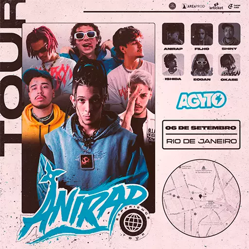 Foto do Evento AniRap Experience Tour - RJ