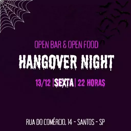 Foto do Evento Hangover Night