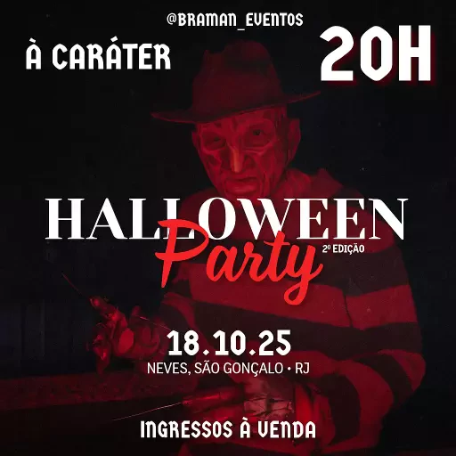 Foto do Evento HALLOWEEN PARTY 2° EDIÇÃO