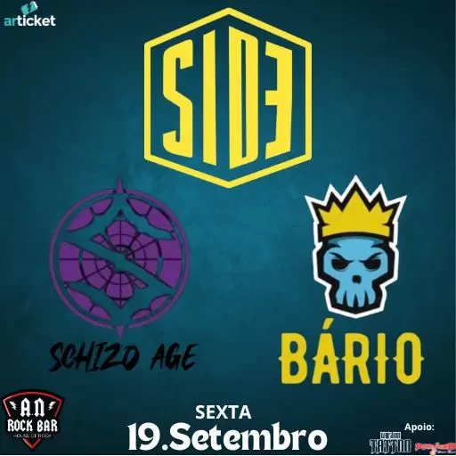 Foto do Evento BÁRIO & SIDE & SCHIZO AGE