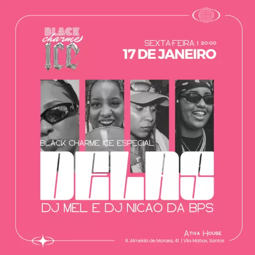 Foto do Evento Black Charme Ice - Especial Delas