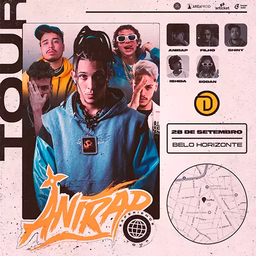 Foto do Evento AniRap Experience Tour - BH