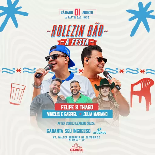 ROLEZIN BÃO • A FESTA
