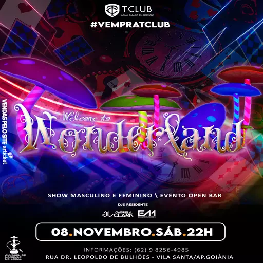 Foto do Evento WONDERLAND A FESTA