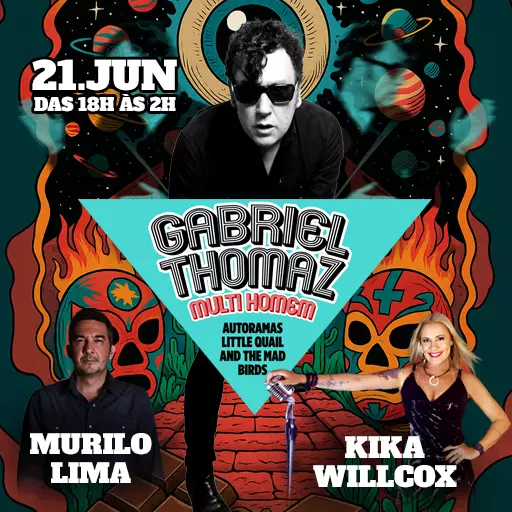 Show com Gabriel Thomaz