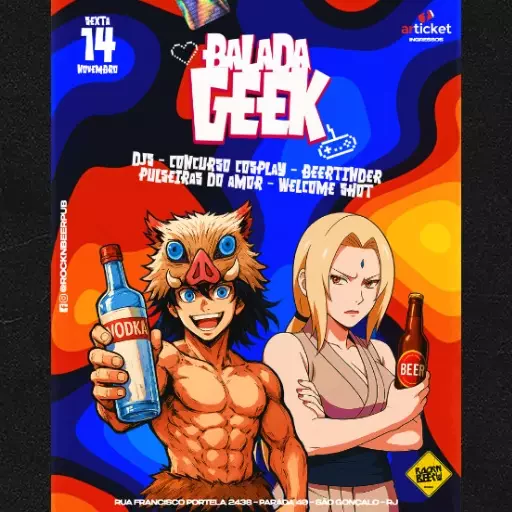 Foto do Evento BALADA GEEK - SÃO GONÇALO
