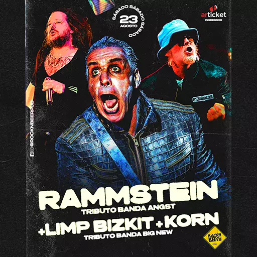 Foto do Evento RAMMSTEIN + LIMP + KORN - TRIBUTOS