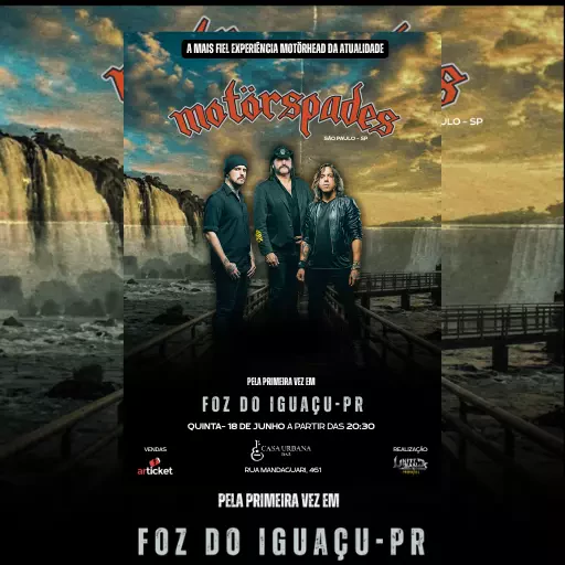 MOTÖRSPADES EM FOZ DO IGUAÇU