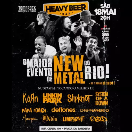 Foto do Evento O MAIOR EVENTO DE NEW METAL DO RIO