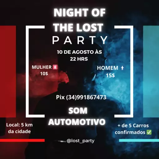 Foto do Evento Night of The lost party