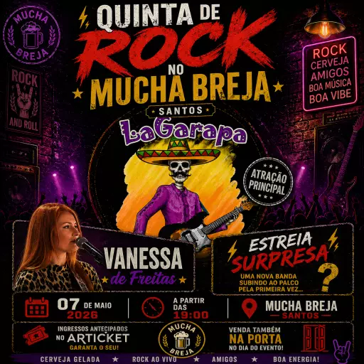 Foto do Evento QUINTA DE ROCK NO MUCHA BREJA