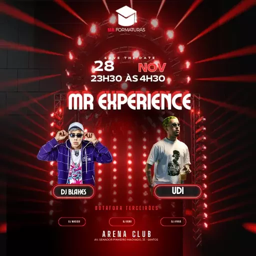 Foto do Evento Mr Experience