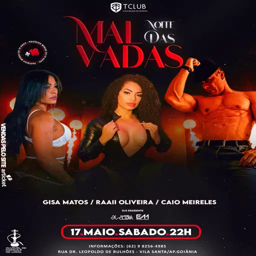 Foto do Evento NOITE DAS MALVADAS