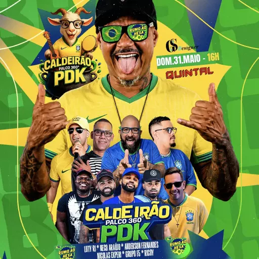 CALDEIRÃO PDK - Rumo ao Hexa 🇧🇷