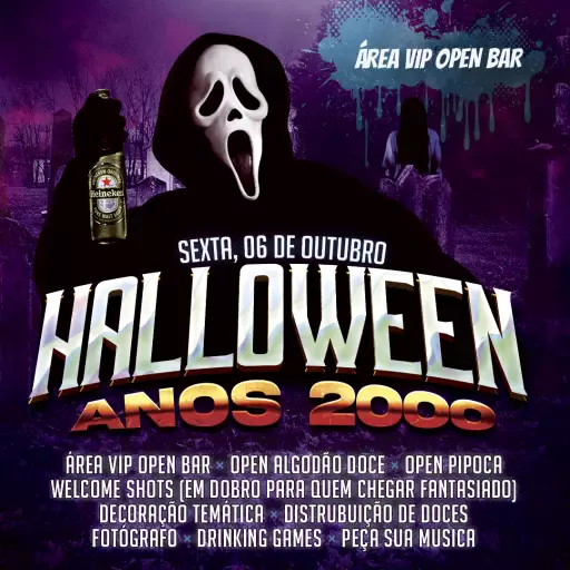 Foto do Evento HALLOWEEN ANOS 2000!