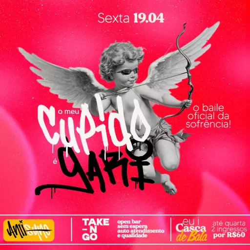 O meu cupido é um gari