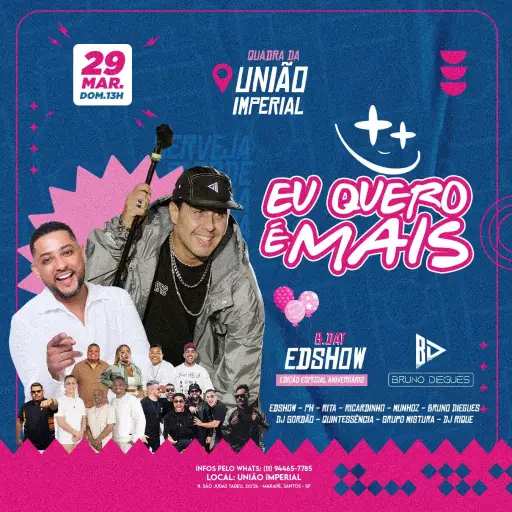 Foto do Evento EU QUERO É MAIS